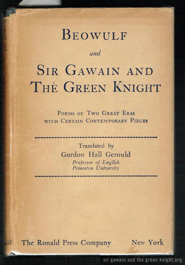 Sir Gawain and the Green Knight - Gerould Translation