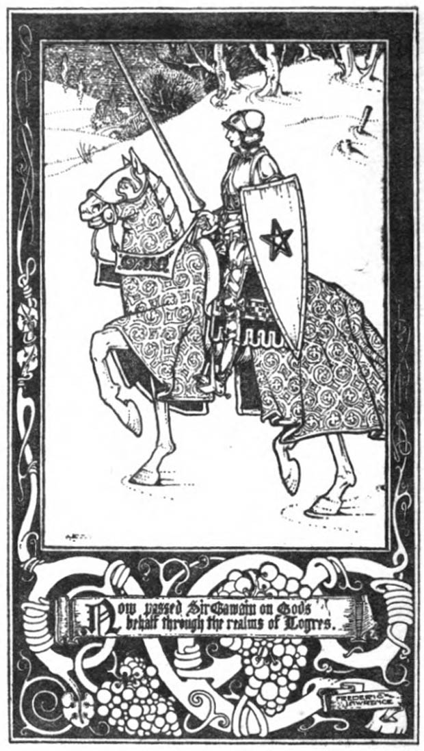 Image of Sir Gawain by Frederic Lawrence